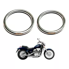 Anel Escape Vedação Dianteiro + Traseiro Honda Shadow 600