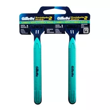 Barbeador Gillette Prestobarba Ultragrip2 Cabeça Móvel 2 Un