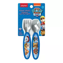 Set Tenedor Y Cuchara Paw Patrol