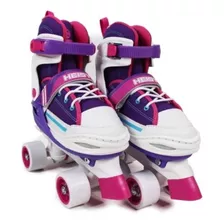 Patines Artísticos Rollers Heist 22w Ajustables 4 Ruedas 