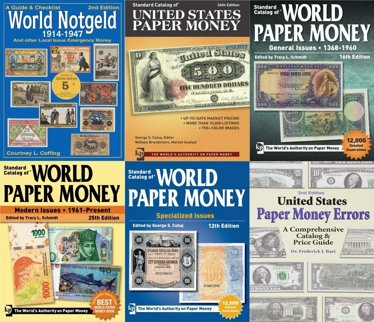 Catalogo Billetes Krause World Paper Money Pack Notafilia