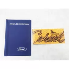 Manual Proprietário Ford Corcel 1977 + Capa + Brinde 