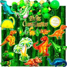 1 Set 55 Art. Cumpleaños Dinosaurios Candy Bar En Casa T Rex