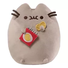 Gund Pusheen Snackables - Peluche De Pusheen, Color Gris, 9.