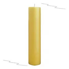 Vela Para Altar Amarela 30 X 7 Cm - Rápido Cor Amarelo