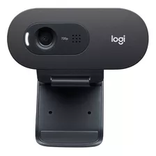 Câmera Web Logitech C505e Hd 30fps Cor Preto