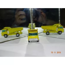 Miniatura Carrinho Yatming Yellow Truck B156