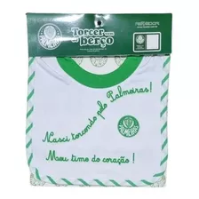 Babador Bebê Palmeiras Frase Oficial