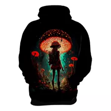 Moletom Casaco Blusa Natureza Cogumelos Psicodélica Hd 4