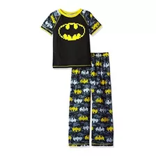 Batman Batman Boys Puff Screen Logo 2pc Sleepwear Set