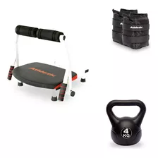 Kit/combo Athletic Fitness Ejercitador De Abs + Peso