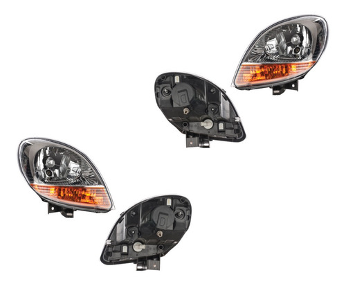 Par De Faros Depo Renault Kangoo 2013 2014 2015 2016 2017 Foto 5