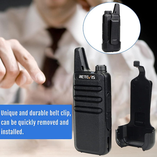 Mini Walkie Talkie,de Comunicacion Largo Alcance Retevis 6pz Foto 9