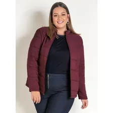 Jaqueta Agasalho Casaco Puffer Plus Size Academia 46 A 60