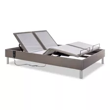 Cama Casal Pilati Slim Motorizada 140x200 Com Colchão Látex