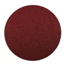 Disco De Lija Con Velcro Grano 120 Ø125 Mm / Rojo Oscuro Kwb
