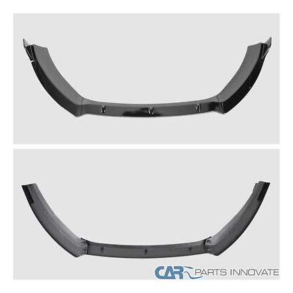 Fit 14-19 Ford Fiesta S Se Glossy Black Pp Front Bumper  Ttx Foto 6