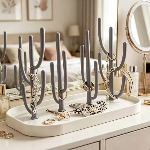 Rack De Drenagem De Mamadeiras Cactus Baby, Secagem Rápida, 