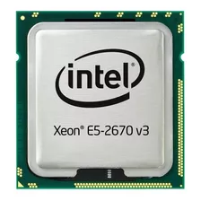 Processador Intel Xeon E5-2670 V3 Bx80644e52670v3 De 12 Núcleos E 3.1ghz De Frequência