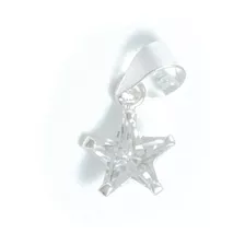 Dije Estrella Cristal Plata 925