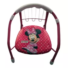 Silla Metal Infantil Con Chifle Personajes De La Disney 