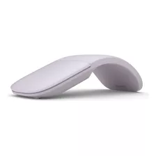 Mouse Plegable Microsoft Arc Inalambrico Usb Lila Flexible *