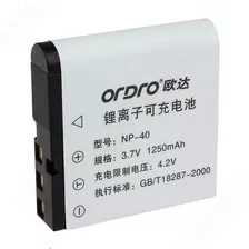 Bateria Np-40 Para Filmadora Ordro Hdv-z20 Z80 Z8 Hdr-ac7