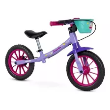 Bicicleta Aro 12 Cecizinha Caloi Balance Meninas Cor Violeta