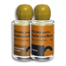 Kit 2 Hennas 8g Para Sobrancelhas Della E Delle Com Medidor