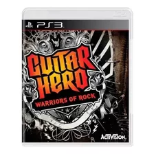 Jogo Ps3 Gutar Hero Warriros Of Rock (usado)