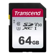 Transcend 64gb 300s Uhs-i Sdxc Memory Card