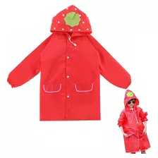 Poncho Impermeable Capa Lluvia Niños Niñas Kinder Escuela