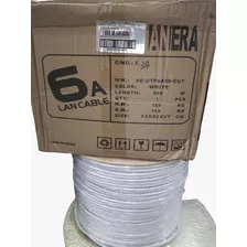 Cable Cat6 A Ftp %100 Cobre Blanco 305 Mtr Certificado