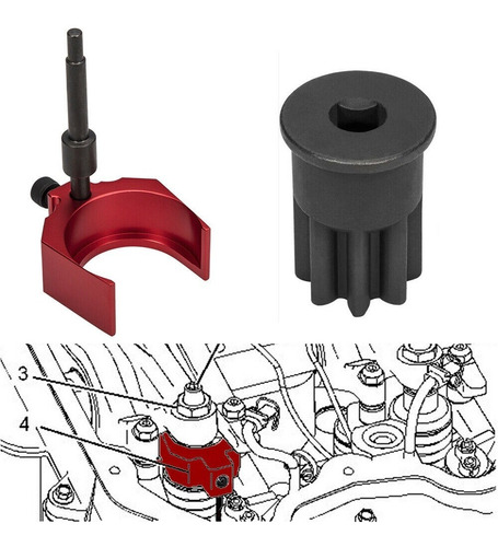 Calibrador De Inyectores Para Caterpillar C15 3406e Foto 4