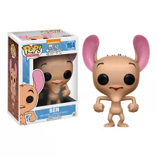 Funko Pop Ren #164 Autografiado Ren And Stimpy