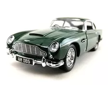 Coche De Juguete Escala 1/38 De Aston Martin Db5 Color Verde