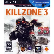 Jogo Killzone 3 Playstation 3 Dub Pt Mídia Física Origin Ps3