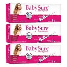 Kit Com 3 Testes De Gravidez Baby Sure - União Química