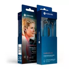 Auriculares In-ear Motorola Earbuds 2-s Manos Libres Mic