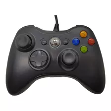 Controle Joystick X360 Com Fio Pra Pc Preto Lotus Lt-ct015