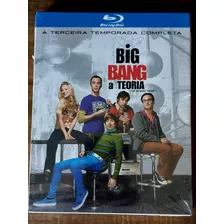 Blu-ray Big Bang Theory 3ª Temporada 2 Discos Dublado