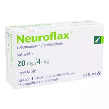 Neuroflax 20 Mg / 4 Mg Ampolleta Con Liofilizado