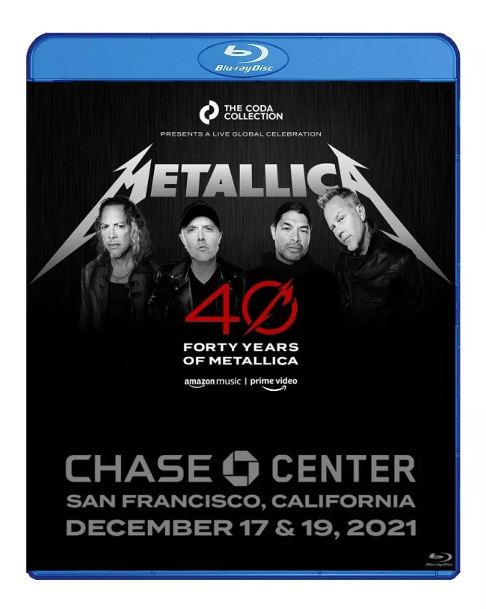 Metallica - 40th Anniversary Shows 2 Discos Bluray Bd25