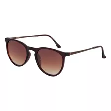 Óculos De Sol Oxer Com Proteção Solar Casual Redondo Adulto