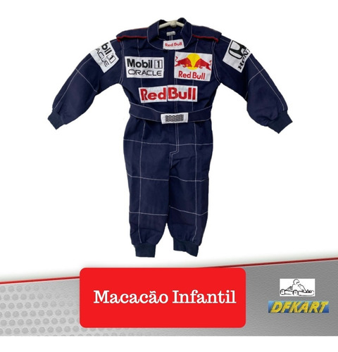 Macacão Infantil Red Bull