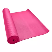 Yoga Mat Eco Friendly 6mm Reales + Bolso De Transporte Color Rosa