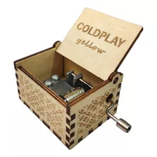 Caja Musical Coldplay Melodía Yellow