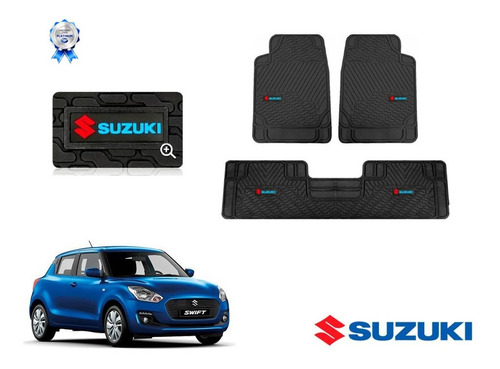 Tapetes Logo Suzuki + Cajuela Swift 2018 A 2020 2021 2022 23 Foto 3