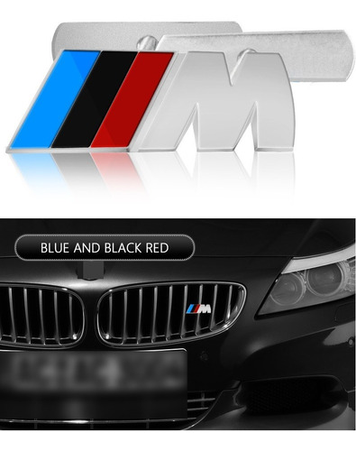 Emblema Logo Frontal Parrilla Para Bmw Serie M  Foto 2