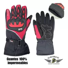 Guantes Axe 100% Impermeables Para Motociclistas